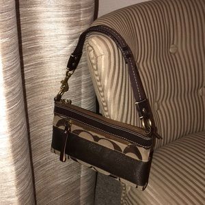 Brown Coach small purse